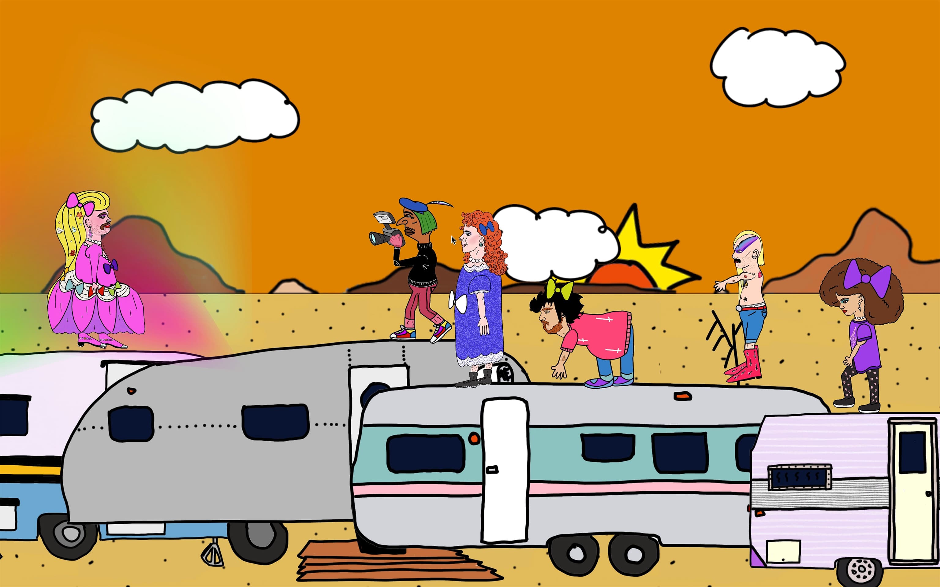 Lottiewood game screenshot